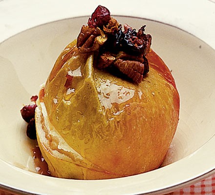Cranberry pecan baked apples recipe 