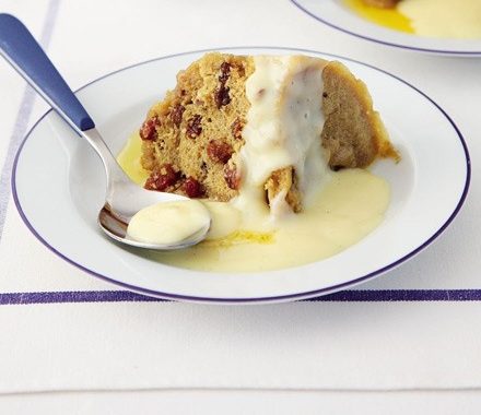 Sticky sultana pudding recipe