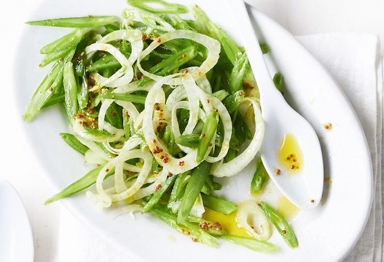 Runner bean & fennel slaw recipe