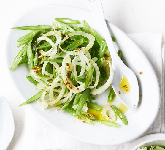 Runner bean & fennel slaw recipe 