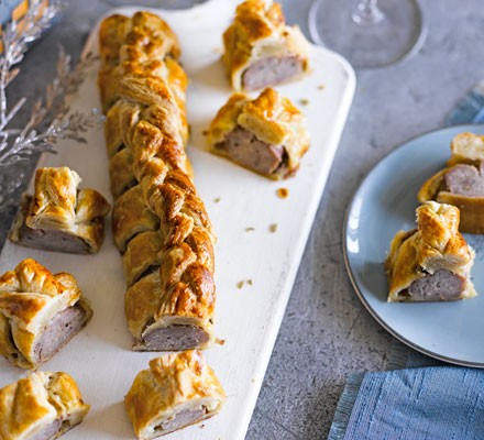 Sausage & fennel seed slices recipe 