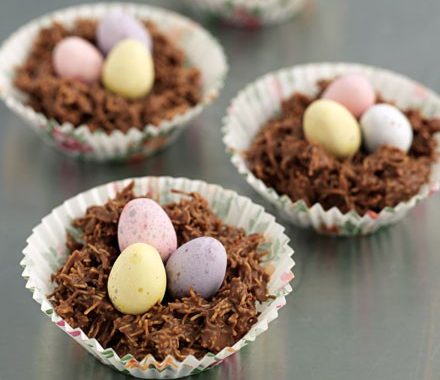 Easy Easter nests recipe