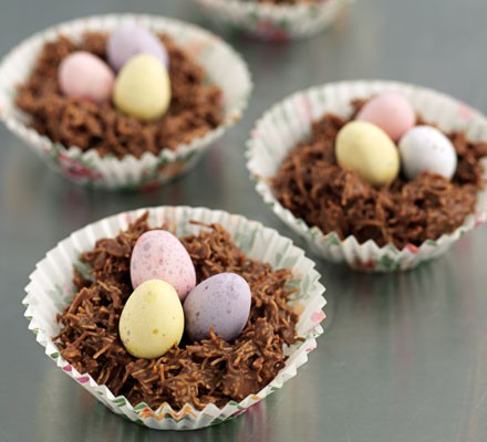 Easy Easter nests recipe 