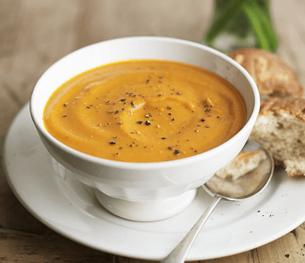 Carrot & tomato soup recipe