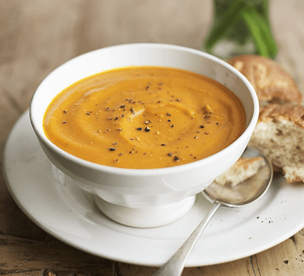 Carrot & tomato soup recipe 