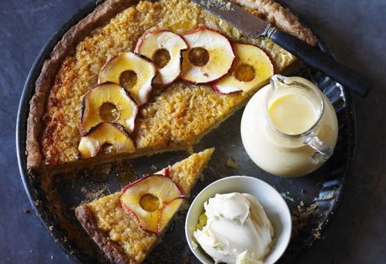 Treacle apple tart recipe
