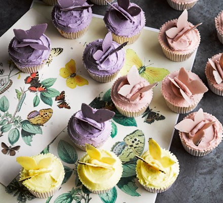 Butterfly cupcakes recipe 