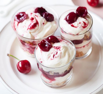 Coconut cherry berry fool recipe 