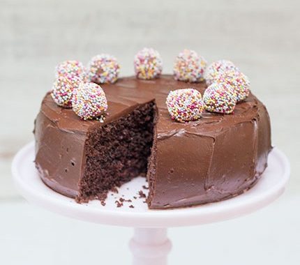 Easter chocolate truffle cake recipe