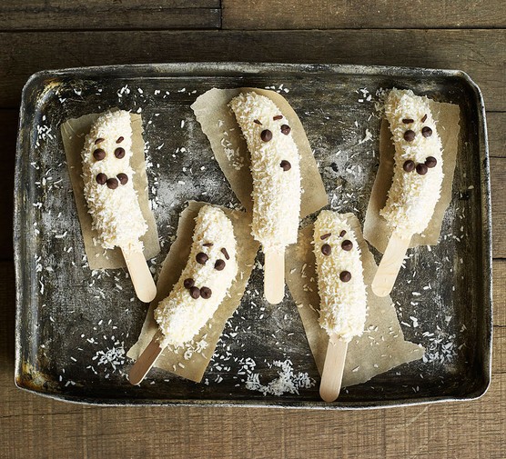 Frozen banana ghosts recipe 