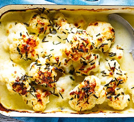 Lighter cauliflower cheese recipe 