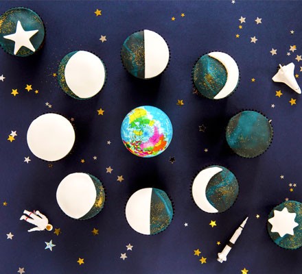 Moon cycle cupcakes recipe 
