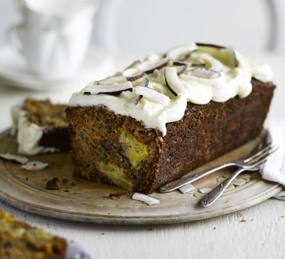 Passion loaf with coconut cream cheese icing recipe 