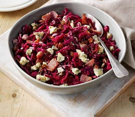 Red cabbage salad recipe