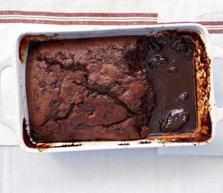 Self-saucing chocolate pudding recipe