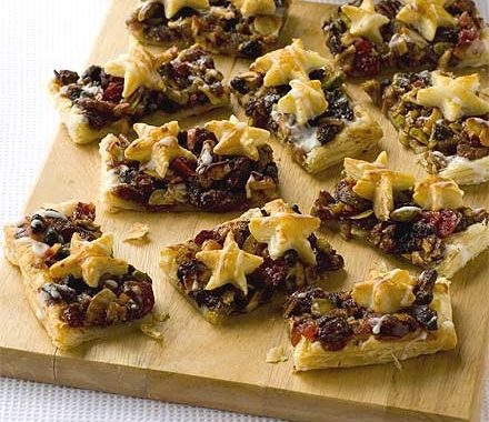 Chunky mince pie slices recipe