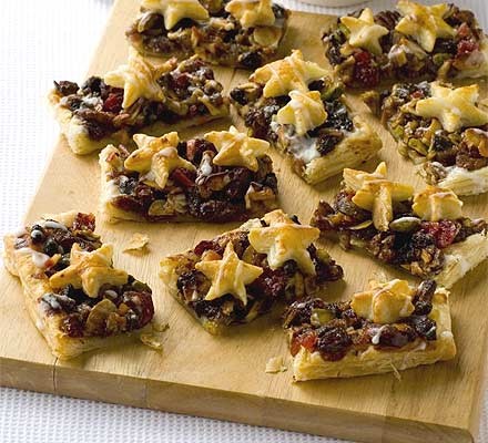 Chunky mince pie slices recipe 
