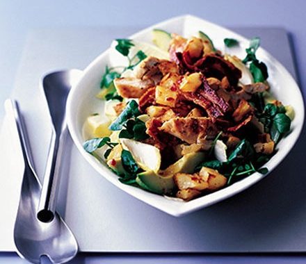 Chilli chicken & bacon salad recipe