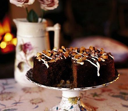 Squidgy lemon-ginger cake recipe