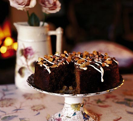 Squidgy lemon-ginger cake recipe 