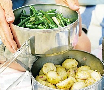 Greens with herby lemon vinaigrette recipe