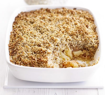Spicy apple crumble recipe 