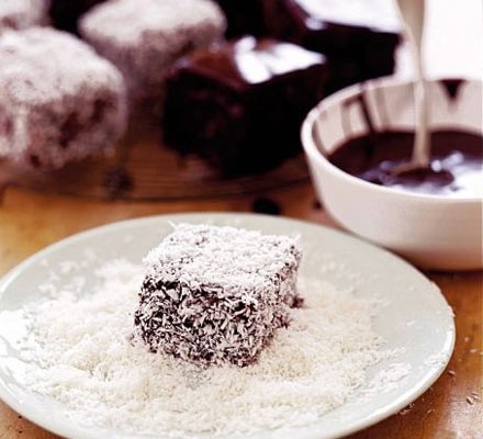 Isaac's chocolate coconut squares recipe 