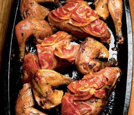 Two-part pheasant recipe
