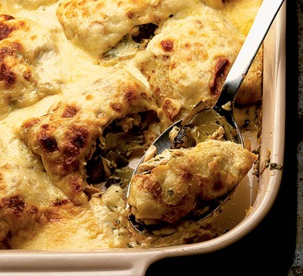 Chicken & pesto roll-ups recipe 