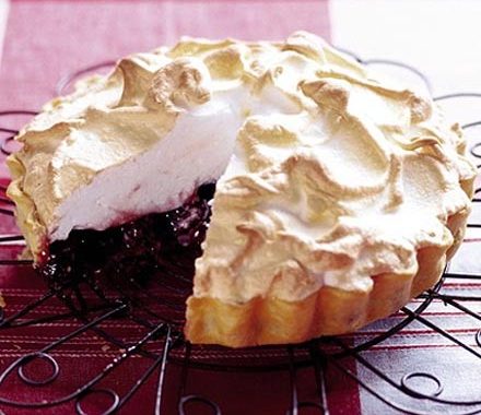 Doris' cherry meringue tart recipe