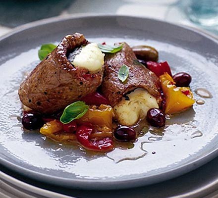 Mozzarella beef wraps recipe 