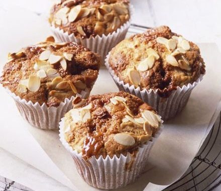 Pear & toffee muffins recipe