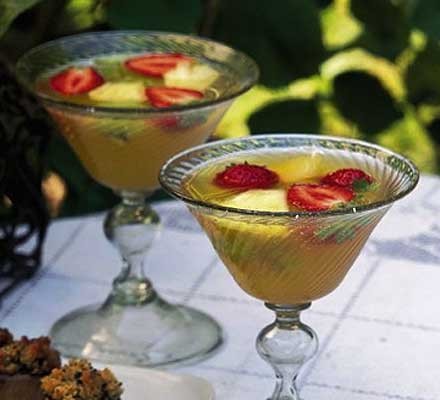 Non-alcoholic tropical fizz recipe 