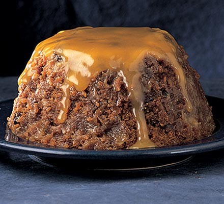 Pecan & maple syrup sticky pudding recipe 
