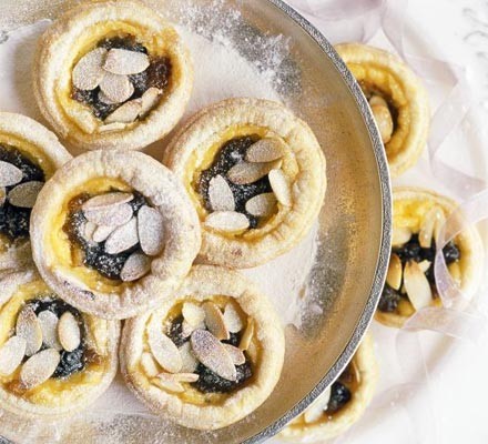 Mincemeat custard pies  recipe 