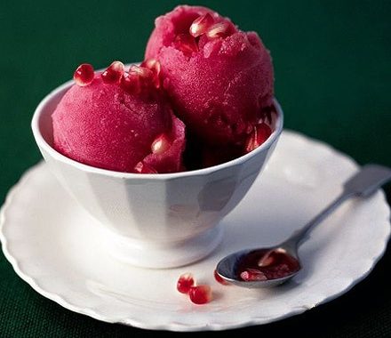 Pomegranate ice recipe