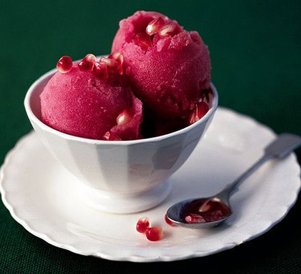 Pomegranate ice recipe 