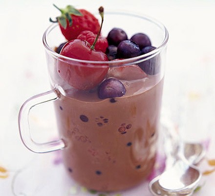 Chocolate berry cups recipe 