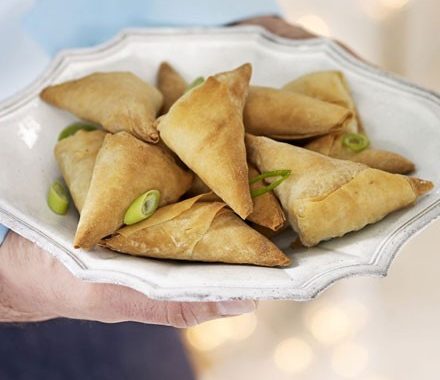 Crunchy crab parcels recipe