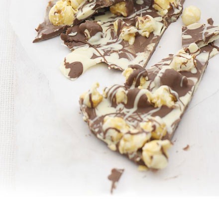 Toffee popcorn bark recipe 