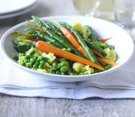 Spring veg mix recipe