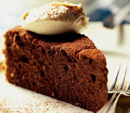 Seriously rich chocolate cake recipe