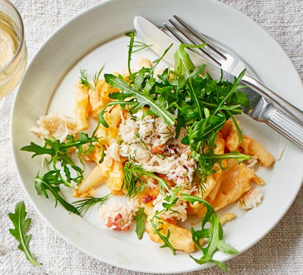 Rocket with a charred lemon dressing recipe 