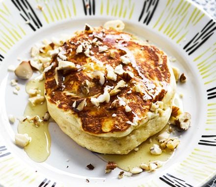 Simple nutty pancakes recipe
