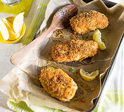 Lighter chicken kiev recipe 