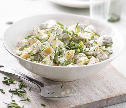 Healthier potato salad recipe