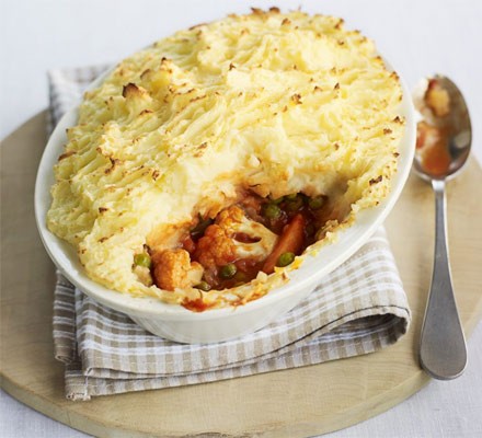 Winter vegetable pie recipe 