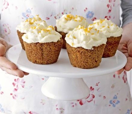 Carrot cake cupcakes recipe