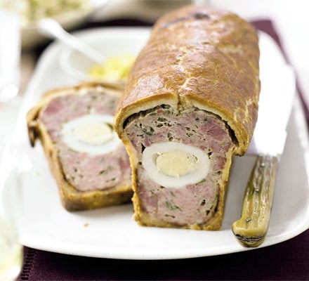 Pork & ham pie recipe 