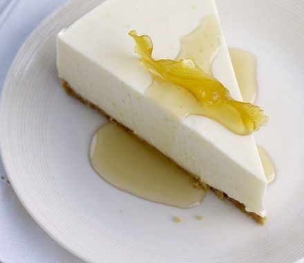 Lemon quark cheesecake recipe